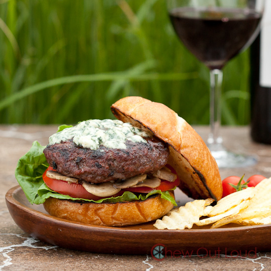 Cabernet-Burgers-with-Blue-Cheese